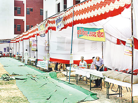 Departments remained the showpiece stall