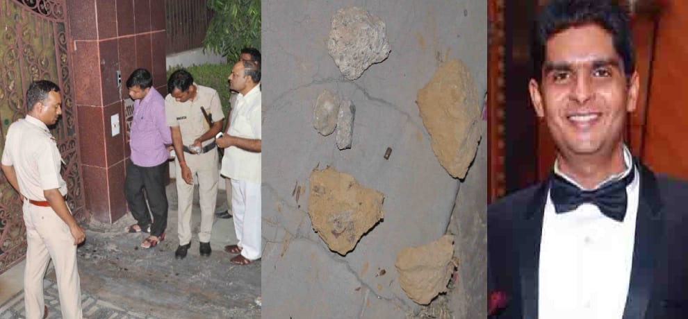 Continued to fight even after bullet-riddled face, shirt and ran it from the punk