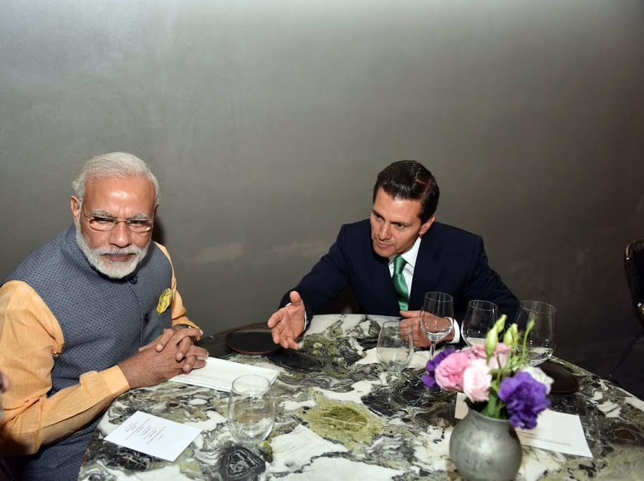 mexico president offer dinner pm narendra modi