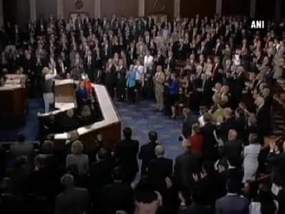 PM Modi gets standing ovations ‘nine’ times at joint U.S. Congress meet