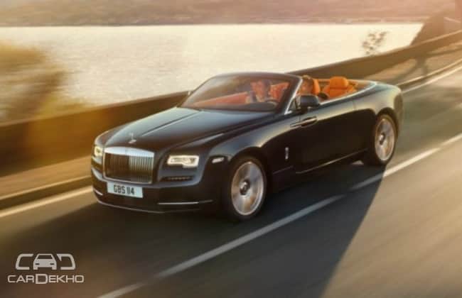 Rolls Royce Might Launch Dawn Convertible In India
