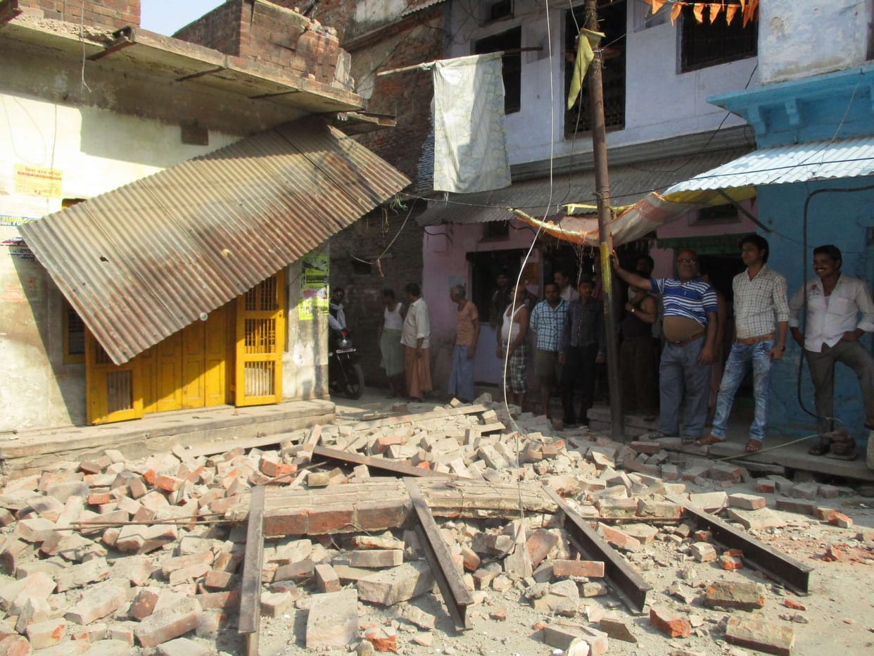 Teenager killed in house collapses , seven injured