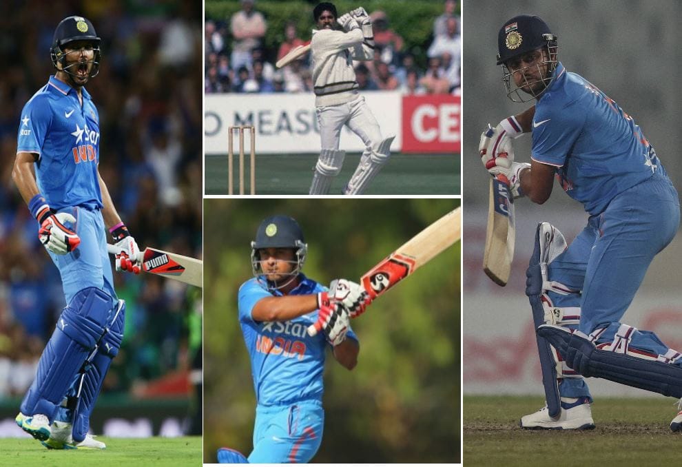 5 best Innings by Indian batsmen against Zimbabwe in ODI
