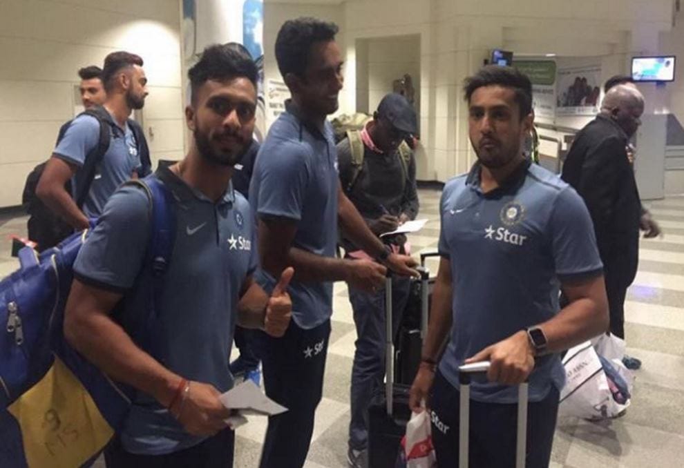 Team India Arrives Zimbabwe For Short Series, MS Dhoni creates history