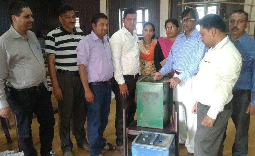 Voting in elections today