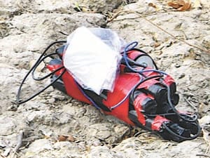 Then created a fake bomb crazy sensation