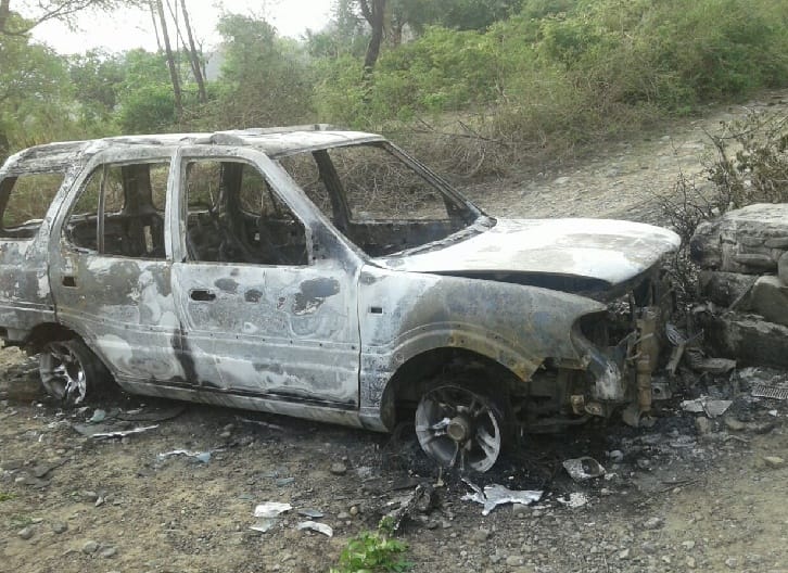 fire incident, car fire incident, morni fire incident, panchkula fire incident, panchkula