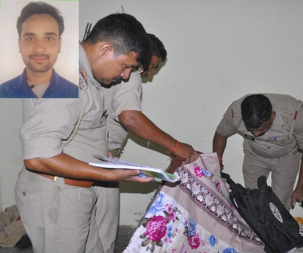 A boy commits suicide in law college in lucknow.