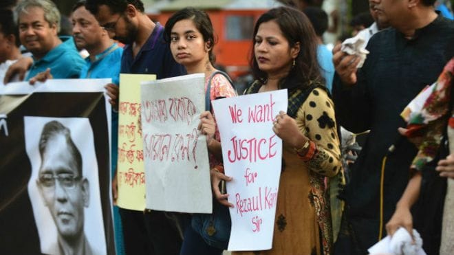 Hindu monastery worker hacked to death in Bangladesh