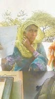 car lift , thepht, earring, old women fatehabad, harayana