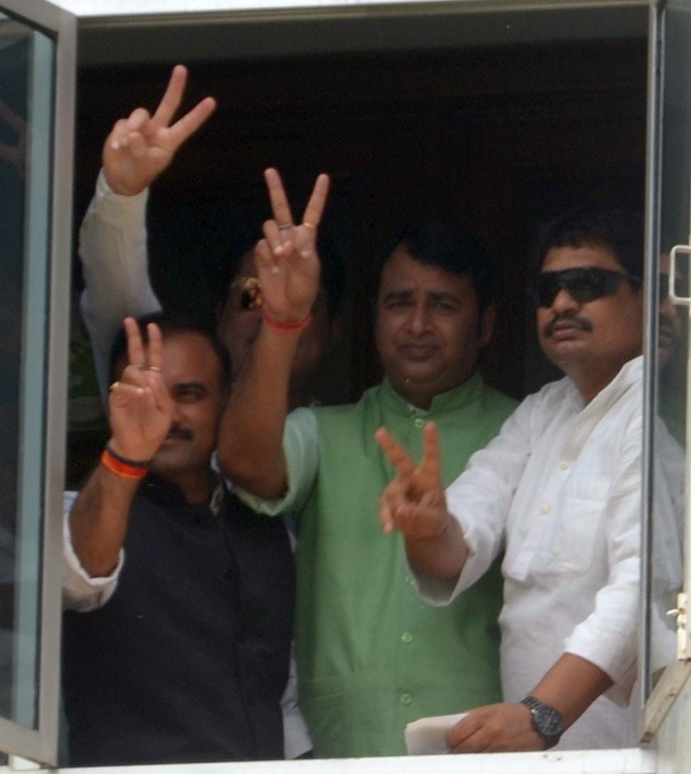 cross voting in vidhan parishad election exclusive pics