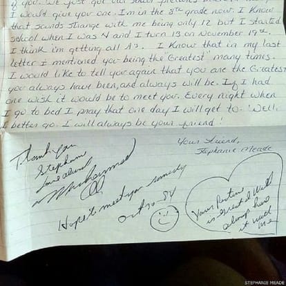 An unique love story of 'Super Hero' Muhammad Ali and a girl
