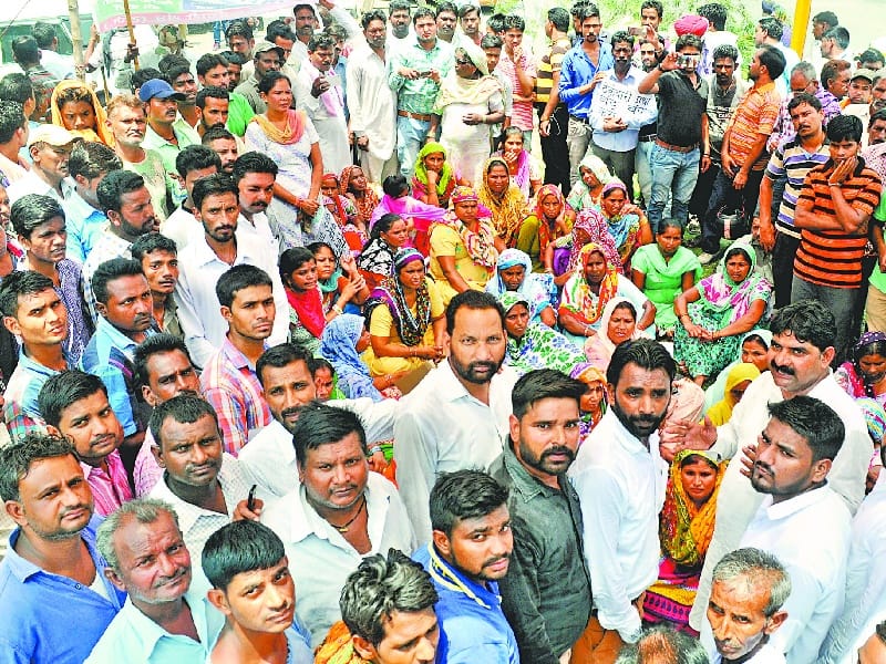 protest, safai karamchari protest in ludhiana, ludhiana protest
