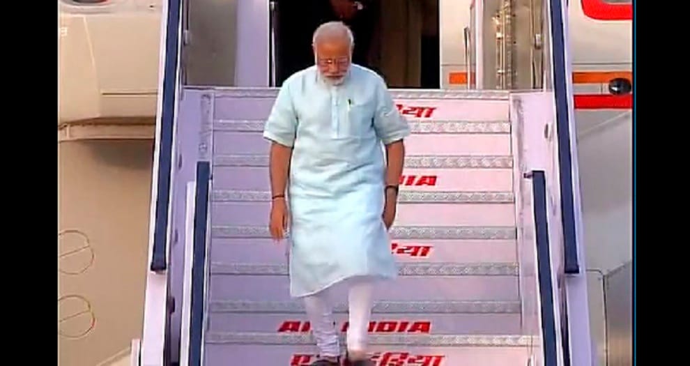 Narendra Modi arrives India after five day foreign trip of five countries
