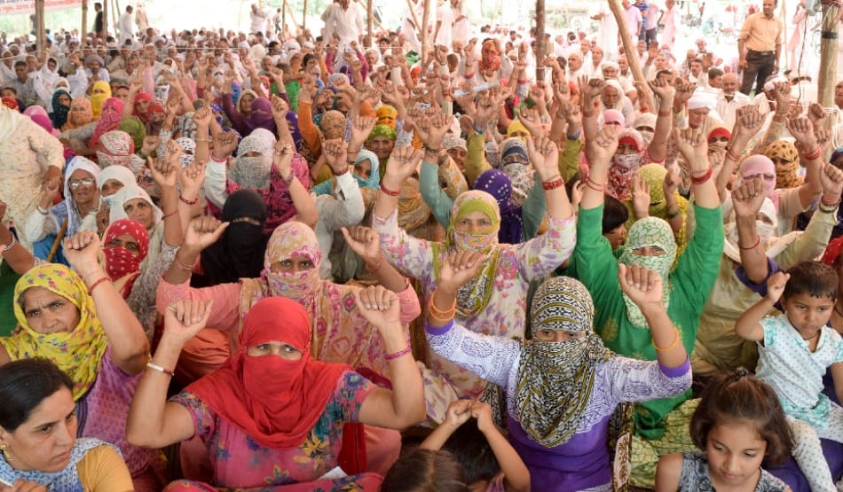 protest for jat reservation, hunger strike start by jat