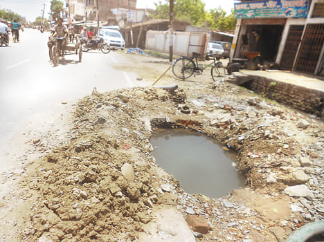 Leakage of pipelines spreading diseases