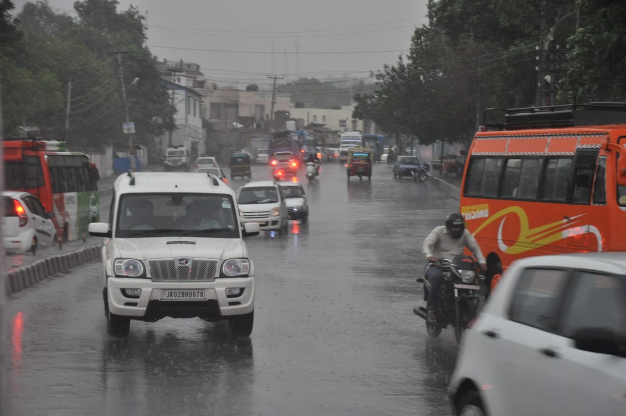 Rains in Jammu and Kashmir