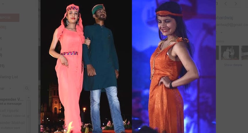 Fashion show on Third eve of summer festival shimla, live photos.