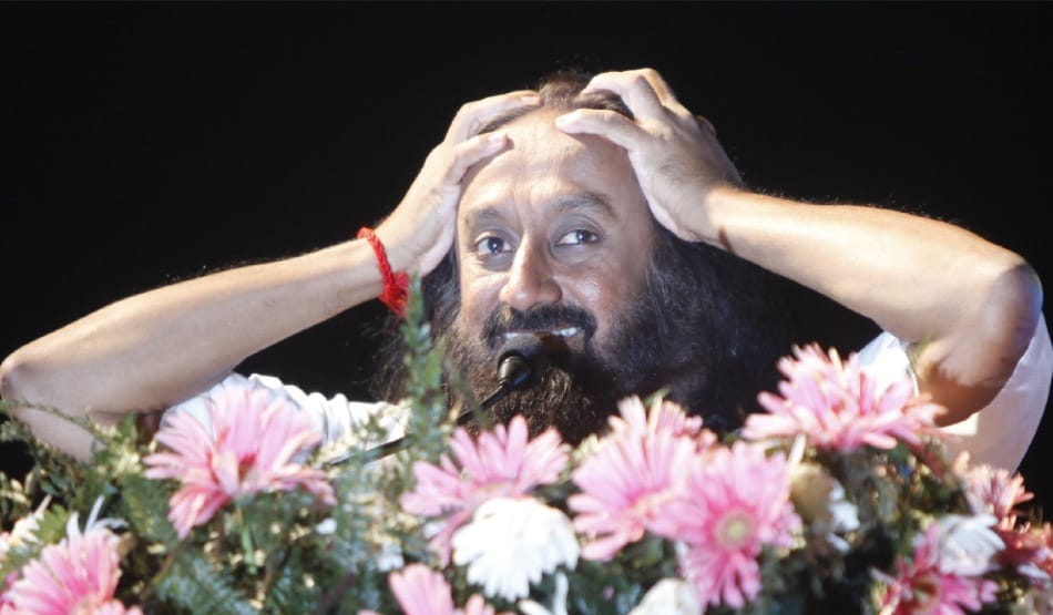 impressive debut of Yoga Mega Fest with sri sri RaviShankar