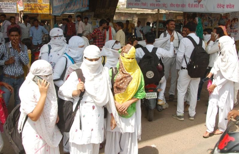 The strike has been troubled by an auto rickshaw passengers