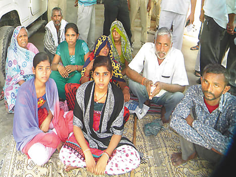 Fasting to protest the occupation of rural