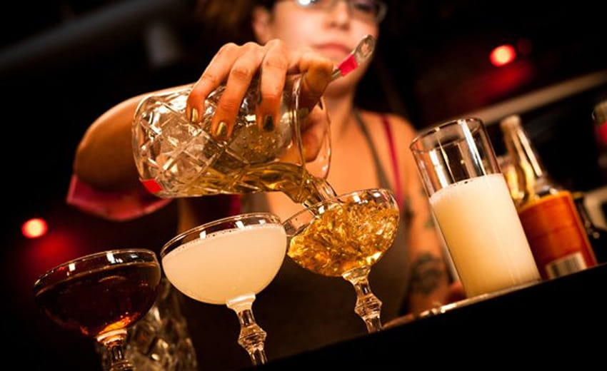 female muslim bartender beaten at french cafe