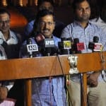 राष्ट्रपति से मिले केजरीवाल