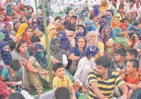 jat agitation, block wise protest, jind