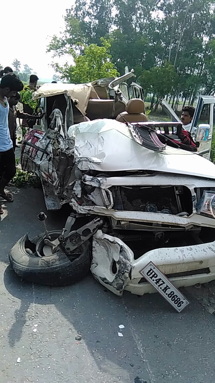 bus bolero accident in barabanki
