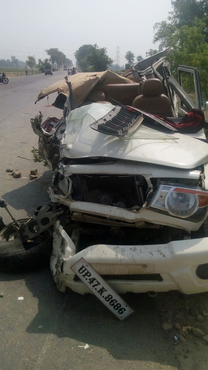 bus bolero accident in barabanki