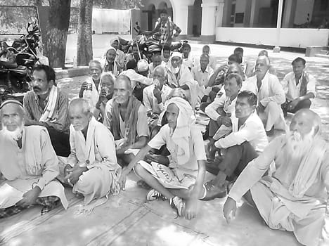 Farmers continued for the second day hunger strike