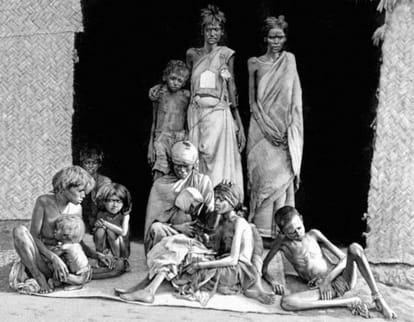 when britishers let 10 Lac Indian die during drought