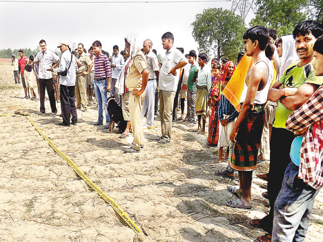 innocent was burderd, body found on agricultural land