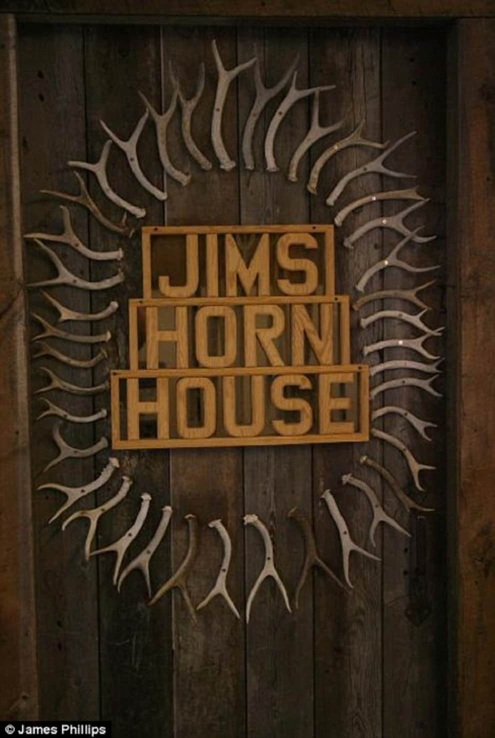 bone collector made horn house