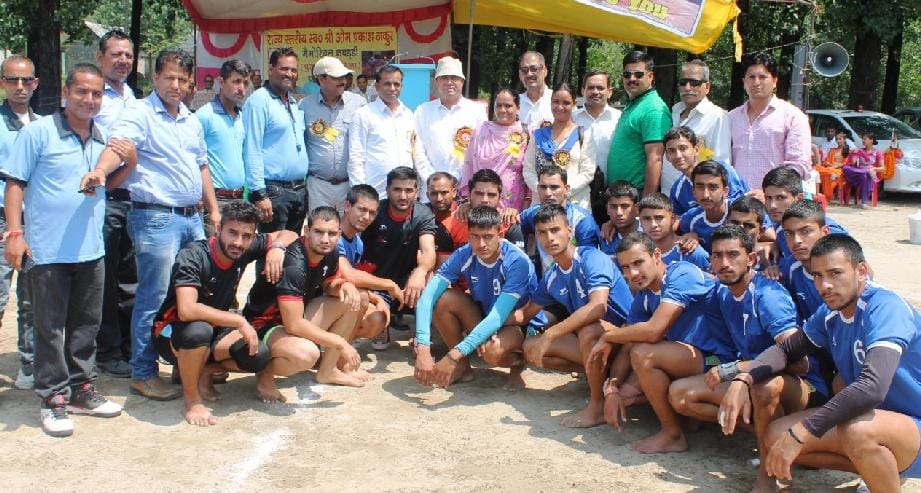 kabddi compitition, shimla winner