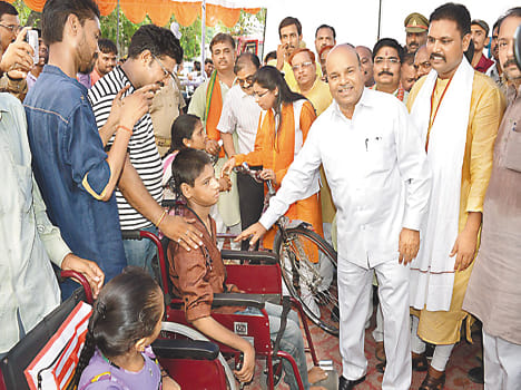 The Minister took a dig at the SP government
