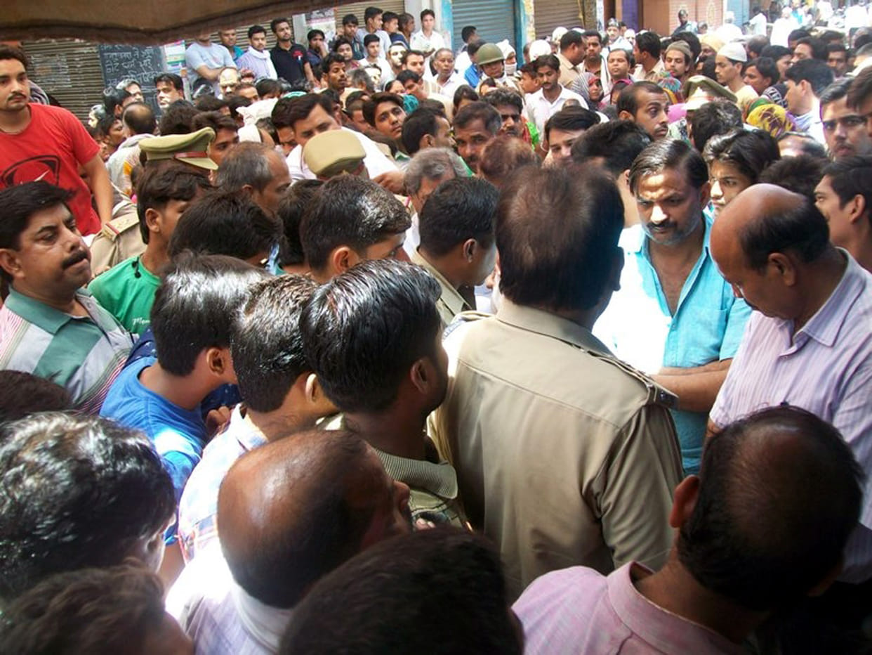 Sarraf looted jewelery worth five million killed in Kasganj