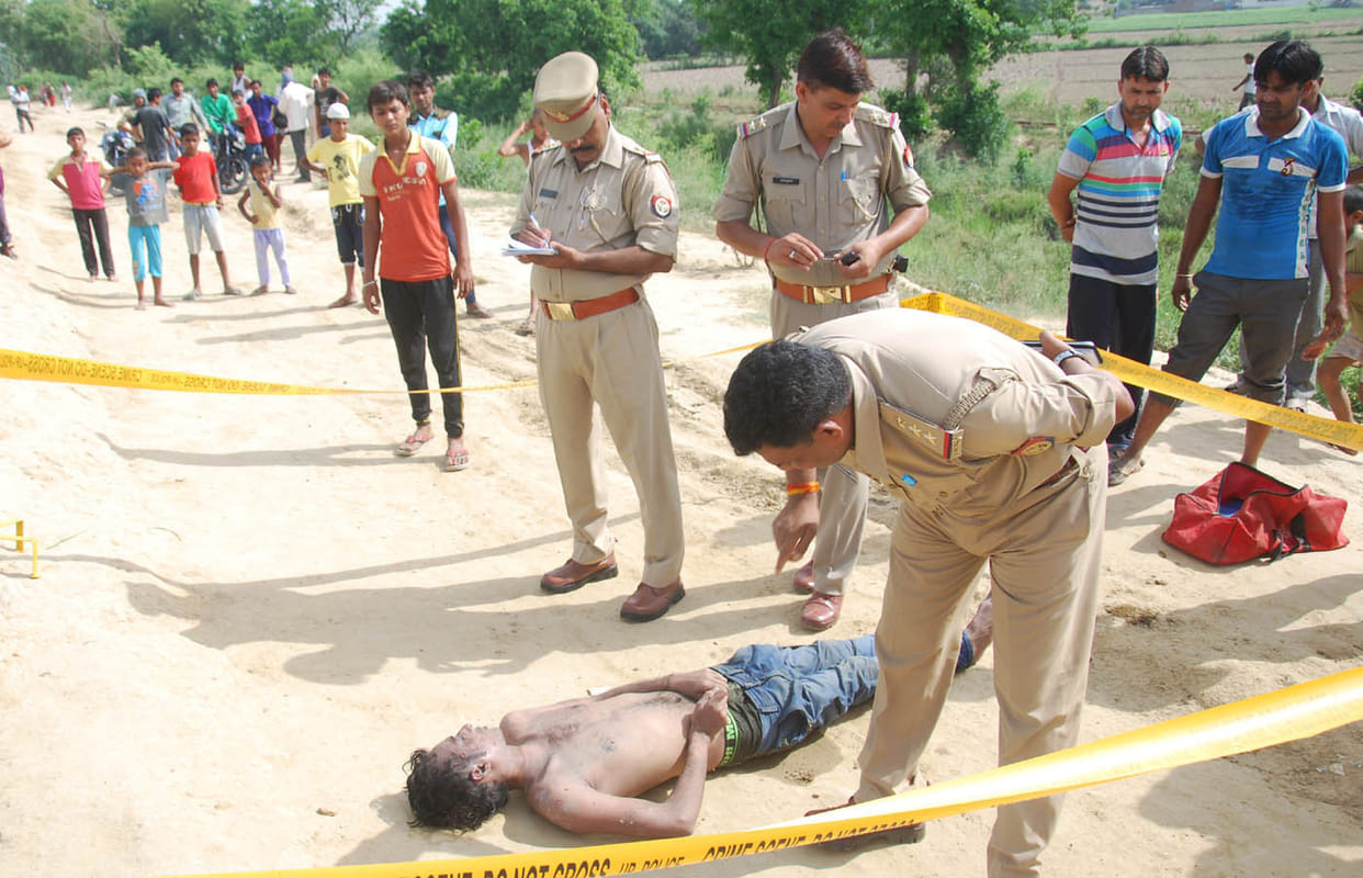 body disposed in canal after murder of man
