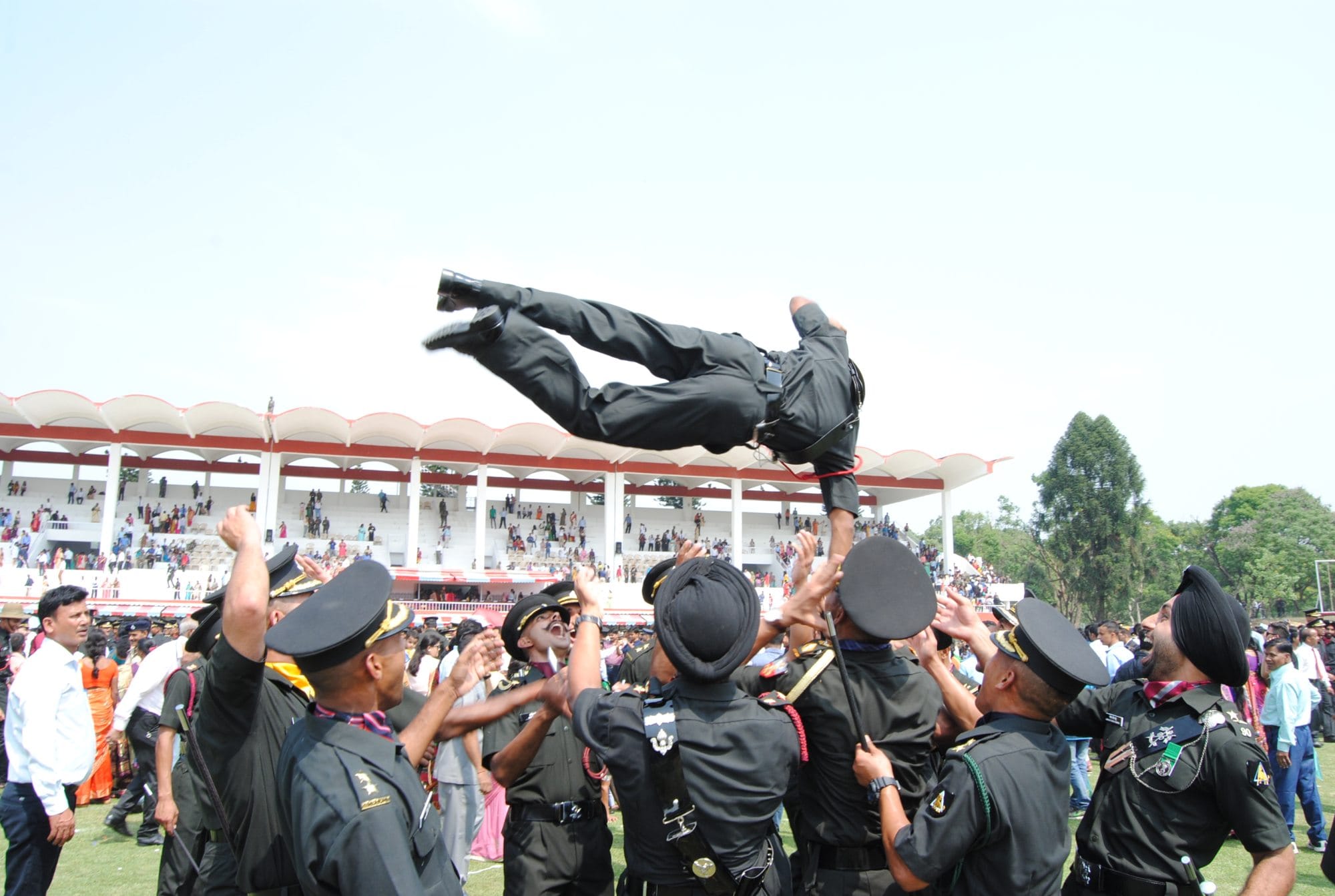 passing out parade photos of indian military academy.
