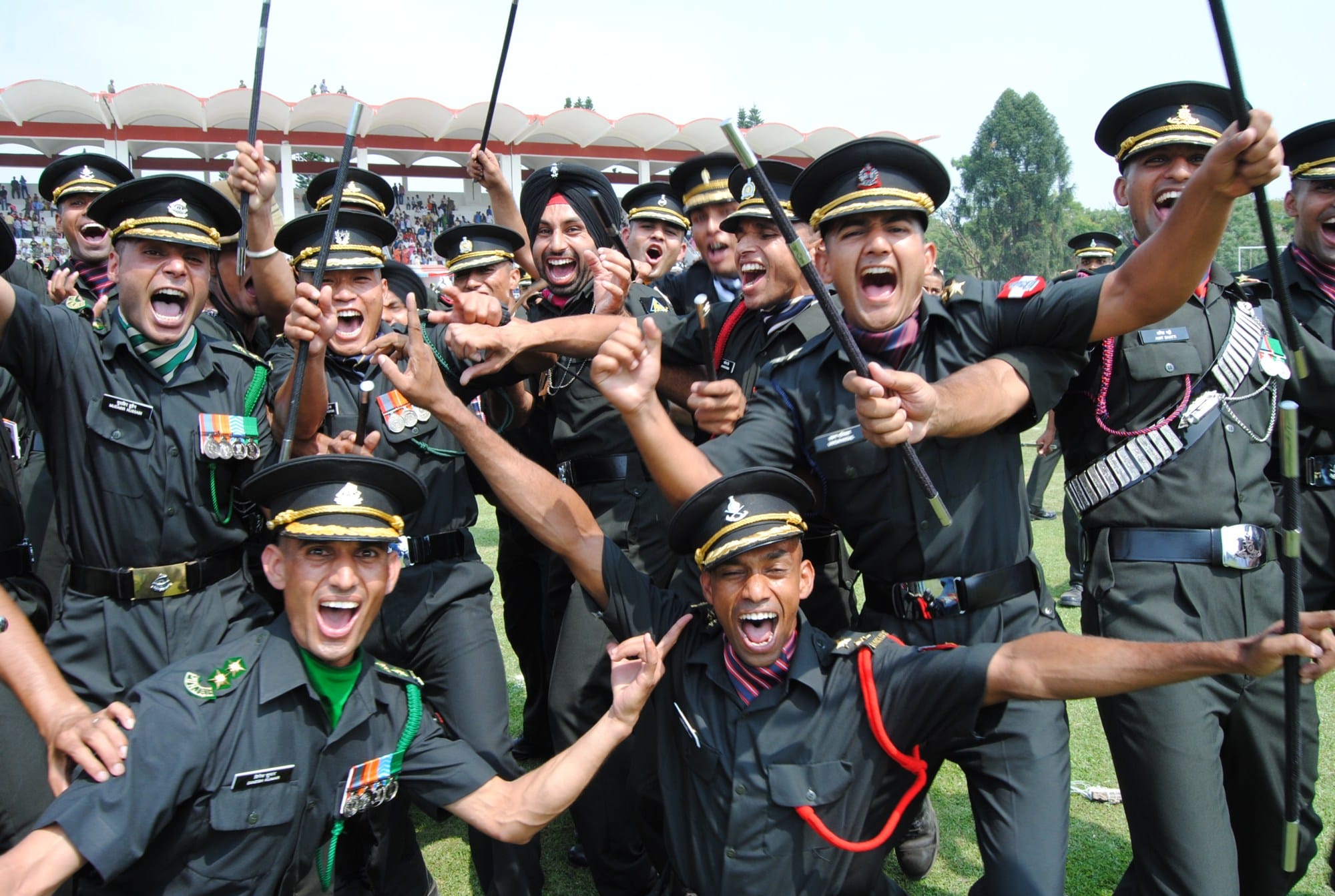 passing out parade photos of indian military academy.