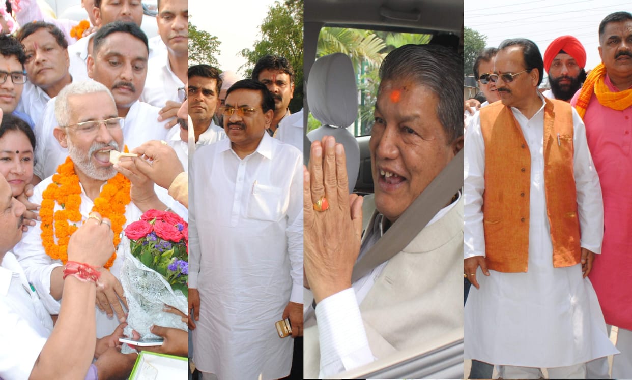 different mood between rajyasabha election in uttarakhand.