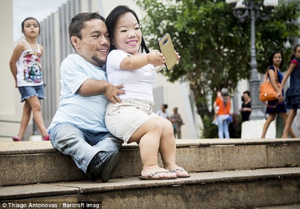 shortest couple of the world