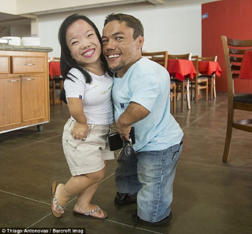 shortest couple of the world