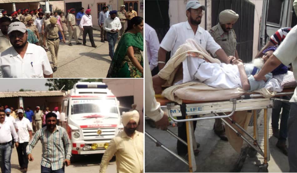 strike for release of Sikh prisoners, police forcefully admitted hospital to khala
