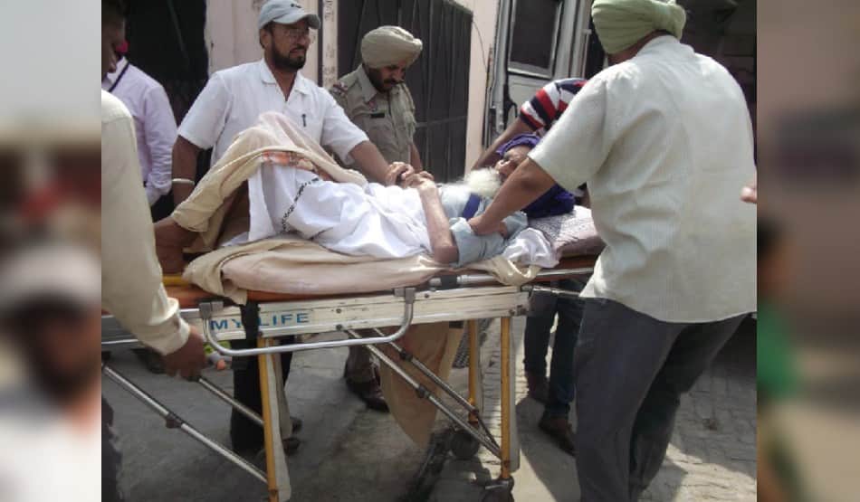 strike for release of Sikh prisoners, police forcefully admitted hospital to khala