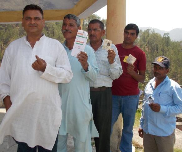 The vote in Bageshwar