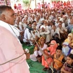 जसिया में जाट समाज का धरना