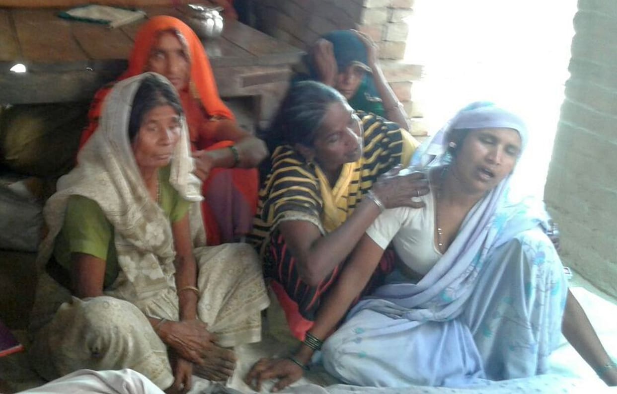 Brick-furnace wall collapsed, killing old woman