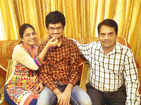 sarthak ranked 97th in the JEE-Advanced 