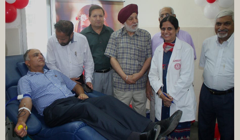 282 donors donate his blood in camp for Thalassemic Children